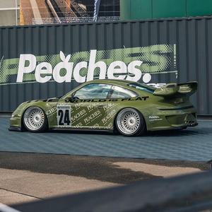 Llanta de rueda forjada de 3 piezas de 2 piezas de <span class=keywords><strong>18</strong></span>, 19, 20, 22 y 24 pulgadas para <span class=keywords><strong>Porsche</strong></span> 711 918 Spider Cayman taycan Carrera GT gt3rs GTS 448 <span class=keywords><strong>550</strong></span> Turbo S - Product Image 6