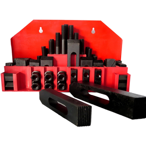 Kit <span class=keywords><strong>de</strong></span> serrage en acier trempé <span class=keywords><strong>de</strong></span> 58 pièces pour centre d'usinage CNC, fraiseuses, serrage universel M10M1214162024 - Product Image 1