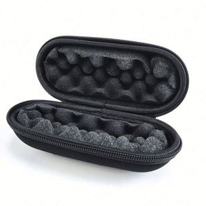 Estuche de Almacenamiento Portátil, Resistente al Agua, de EVA Negro, para Viajes, Negocios, Artículos de Aseo, Cables de Carga, Uso Especial - Product Image 1