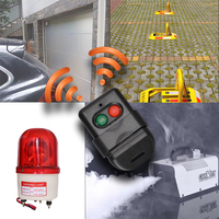 Télécommande sans fil personnalisée populaire à 4 boutons avec code roulant et code d'apprentissage pour porte de garage et parking, étanche
