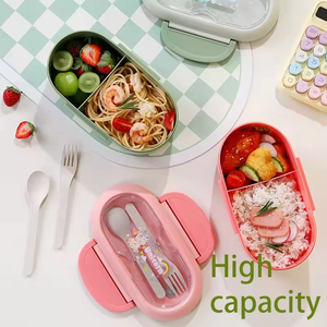 Boîte à lunch micro-ondable portable pour étudiants et employés de bureau, cadeau idéal pour les étudiants et le personnel de bureau - Product Image 3