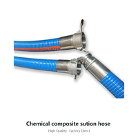 Tuyau composite aéronautique 100 mm 16 bars en acier inoxydable SS316L pour le transfert de carburant d'avion à l'aéroport