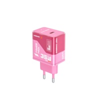 Chargeur mural rapide Gan 35W Type C intelligent portable pour iPhone 16