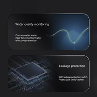 Distributeur d'eau d'armoire à LED intelligent OEM compresseur électrique mural réfrigération multi-température chaud froid ménage hôtel