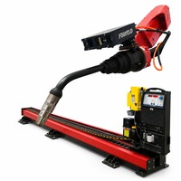 Robot de Soldadura Montado sobre Rieles Qixingzhineng, Accionado por Motor Servo de 1kW, para Soldaduras Automáticas de Filete y Costura a Larga Distancia