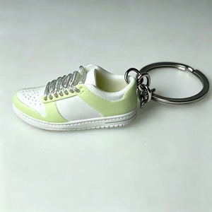 Llavero de zapatillas 3D miniatura de PVC y caucho, llavero de zapatillas <span class=keywords><strong>Dunk</strong></span> de metal y aleación de caucho 1/6 - Product Image 3