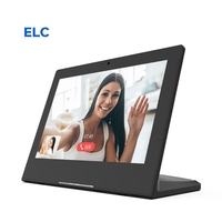 OEM Tablette Android à écran tactile LCD 10.1 pouces Conception en forme de L POE RJ45 pour l'évaluation de la caisse d'entreprise Réseau Wi-Fi