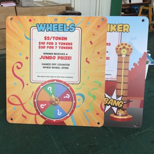 Tùy chỉnh quảng cáo và hiển thị đầy màu sắc chết cắt PVC bọt bảng đăng. Kỹ thuật số UV in ấn, tùy chỉnh quảng cáo Glossy đứng Poster - Product Image 3