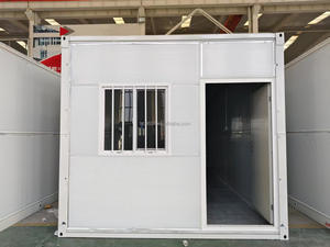 Casa contenedor <span class=keywords><strong>de</strong></span> paquete plano desmontable <span class=keywords><strong>de</strong></span> alto rendimiento para sitio <span class=keywords><strong>de</strong></span> construcción, campamento <span class=keywords><strong>de</strong></span> trabajadores, hogar, oficina, Panel sándwich duradero - Product Image 4