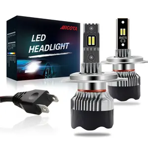 Super Bright Low Beam Led Headlight Bulbs Led H4 H7 Ampul,Auto Car H13 H1 H3 9005 9006 880 H11 H7 H4 Led Headlights h7 csp