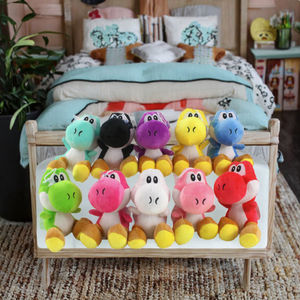 Hot Selling 18Cm Multicolor <span class=keywords><strong>Yoshi</strong></span> Pluche Pop Zacht Katoen Polyester Geborduurde Cartoon Knuffel Voor Stress Voor Jongens' - Product Image 3