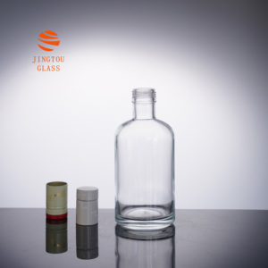 <span class=keywords><strong>Vente</strong></span> directe d'usine, bouteilles en verre <span class=keywords><strong>de</strong></span> 200 ml, 375 ml, 500 ml, 700 ml, 750 ml, 1000 ml pour la vodka, le whisky, le <span class=keywords><strong>rhum</strong></span> avec bouchons - Product Image 5