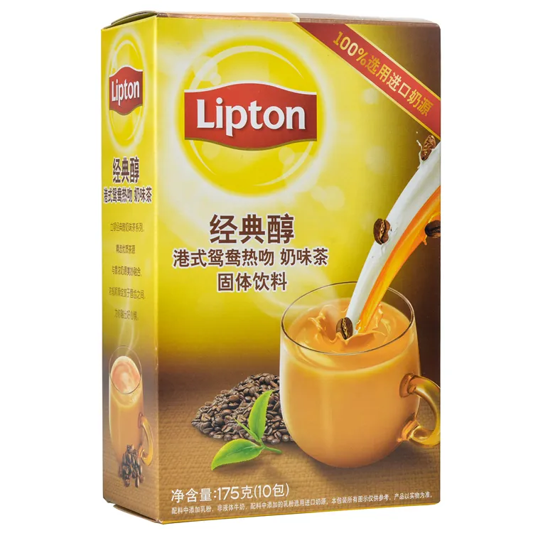 High quality quily cook milk tea powder Lipton Milk Tea S10 Original Flavor