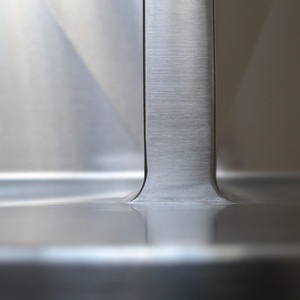 Wastafel dapur multifungsi, mangkuk ganda Stainless Steel Modern Undermount wastafel apartemen komersial toko kopi cuci sayuran - Product Image 3