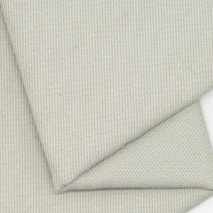 Tissu sergé à double cœur en coton et élasthanne à faible élasticité, couleur kaki, pour la production de vêtements de travail - Product Image 6