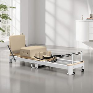 CZFITT Máquina de Pilates Core Bed Fitness de Madera de Arce, Aluminio y ABS - Plegable para Yoga y Pérdida de Peso, Cama Reformer con Caja Conveniente - Product Image 6