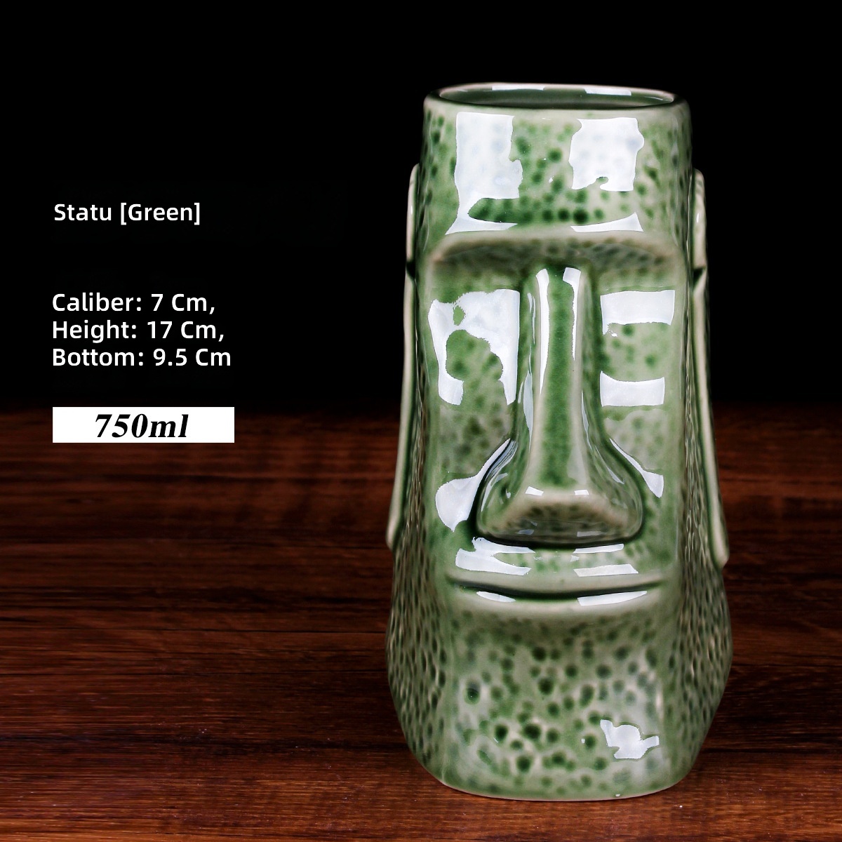 Statue green 750ml