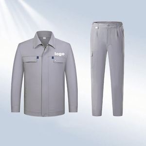 Traje de Trabajo de Manga Larga para Primavera/Otoño, Diseño Personalizado, Resistente al Desgaste, para Hombre y Mujer, Venta Directa de Fábrica - Product Image 3