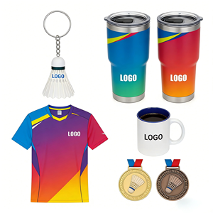 Promotional Gift Set <b>Custom</b> Sport Items Logo <b>Keychains</b> Mugs Tumblers Personalized Scarfs for Souvenirs - Product Image 6