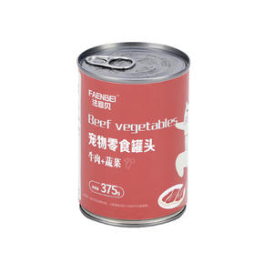 Snack per cani e gatti in scatola ad alta genuino 375g di manzo/pollo e verdure gusto <span class=keywords><strong>cibo</strong></span> per animali in scatola - Product Image 1