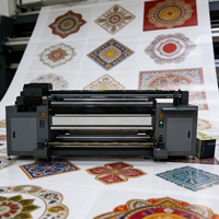 Nueva Impresora UV Híbrida de Cama Plana Industrial |   ATUE |   Formato Ancho de 1850 mm |   Cabezal de Impresión 4/6 para I3200/Ricoh |   Flex/PVC UV 1 año