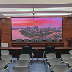 Trung Quốc Nhà Máy Giá <span class=keywords><strong>Ture</strong></span> màu COB Màn hình LED p1.25mm liền mạch nối cao cấp phòng hội nghị bức tường video cho phòng triển lãm - Product Image 4