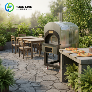 Four à pizza portable à <span class=keywords><strong>deux</strong></span> brûleurs avec pierre à pizza – Offre spéciale - Product Image 1