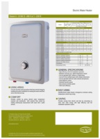 Chauffe-eau électrique sans réservoir de qualité supérieure 20 KW, en plastique, à température constante instantanée, étanche IPX6, pour hôtel et usage domestique
