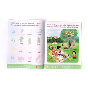 Adesivo personalizzato per bambini adesivi riutilizzabili per libri produttore di libri adesivi per bambini - Product Image 3