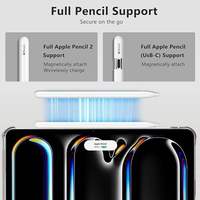 Pour ipad pro 234 11 pouces étui de protection Smart Cove dur PC tablette étui pour 2024 iPad étui pro 11 2020/2021/2022 tablette
