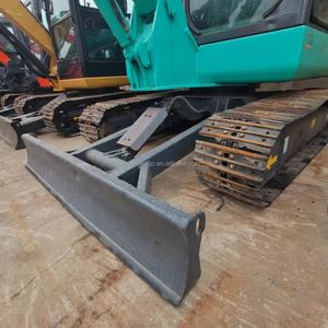 Mini pelleteuse hydraulique Kobelco Sk50sr Sk55 d'occasion de 5 tonnes pelleteuse Kobelco Sk60 Sk70 d'occasion avec de faibles heures de travail - Product Image 4