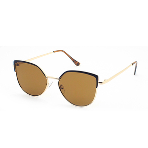 Sunway Eyewear Cat Eye Big Frame Women Sunglasses Luxury Designer Hot Selling Metal Shades Sun Glasses - Product Image 2