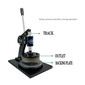Manual Clicker Die <b>Cutting</b> Press Tool Manual Label Die <b>Cutting</b> Press Gsm Cutter <b>Fabric</b> - Product Image 1