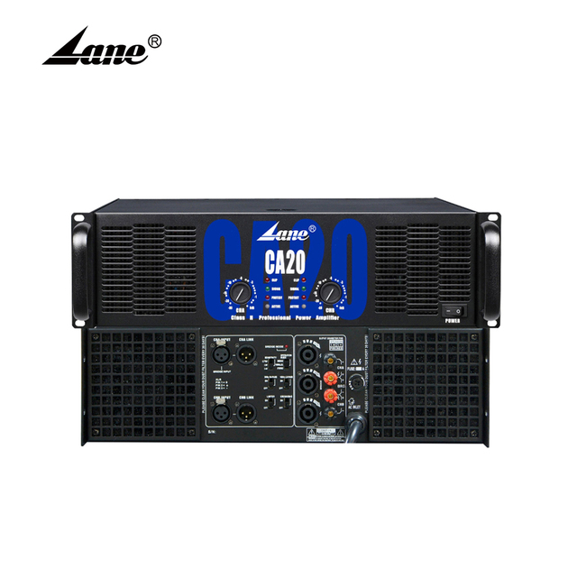 2023 New Product 2 Channel Pa Ca Series of Class H Ca20 Price 1000 Watts Professional High Power Amplifier