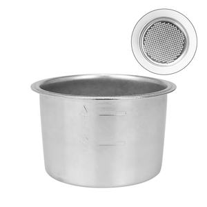 Outils pour expresso Machine à barista Bol à poudre en acier inoxydable 51Mm 4 tasses Porte-filtre sans fond Panier à café - Product Image 3