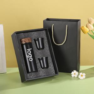 IStapromo Gifts Wholesale Luxury Stainless Steel Flask Thermos <b>Cup</b> Gift Set Corporate Business Christmas Promotional Items - Product Image 1