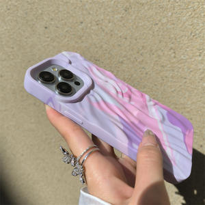 Custodie posteriori in TPU morbido con rughe <span class=keywords><strong>arcobaleno</strong></span> alla moda per <span class=keywords><strong>iPhone</strong></span> 16 15 14 13 12 11 Pro Max 16 plus <span class=keywords><strong>Cover</strong></span> per telefono con struttura a bolle d'acqua - Product Image 3