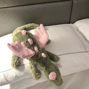 <span class=keywords><strong>Peluche</strong></span> Drago JC del Regno Unito, Drago Alato Sage, <span class=keywords><strong>Peluche</strong></span> Dinosauro Fantastico Morbido, Regalo di Pasqua e Natale per Bambini - Product Image 2