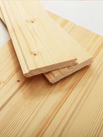Panneau mural et de plafond rectangulaire en bois massif de pin, sans peinture, pour sauna, intérieur, loft et maison en bois