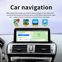 OEM 10.25 pouces pour BMW Série 1 F20 F21Car Video Radio DVD Player GPS Wireless Carplay Android Auto Qualcomm 665 DSP FM