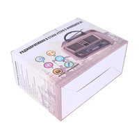 Boîtes de rangement pour médias en carton ondulé de luxe avec conception gratuite, laminage mat, emballage écologique et imperméable