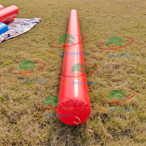 Tubos inflables de PVC duraderos personalizados para piscina, marcador de carril, <span class=keywords><strong>boya</strong></span>, pontones, barrera para parque acuático, línea de natación - Product Image 1