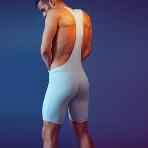 Mutandine erotiche maschili abbigliamento Gay sesso intimo <span class=keywords><strong>uomo</strong></span> atletico Fitness modellante tuta ginnastica Nightclub tuta - Product Image 2