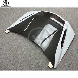 Performante Style New Black Glossy Twill Weave Carbon Fiber Car <b>Bonnet</b> for URUS 1:1 Fitment Engine Cover Auto - Product Image 5