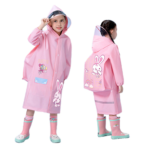 <span class=keywords><strong>Veste</strong></span> de <span class=keywords><strong>pluie</strong></span> EVA rose imperméable léger style long pour garçons filles activités de plein air imperméable vente en gros - Product Image 1