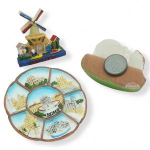 Aimant de réfrigérateur personnalisé en résine 3D, souvenir promotionnel, aimant de réfrigérateur personnalisé pour la décoration de la maison - Product Image 2