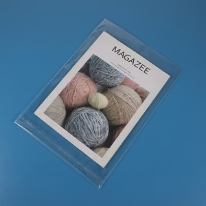 Custom Printed Waterproof <strong>Self</strong>-<strong>Adhesive</strong> Transparent Biodegradable BOPP <strong>Header</strong> Top Packaging <strong>Bags</strong> for Clothing Packaging - Product Image 4