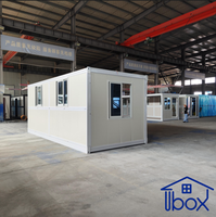 Maisons conteneurs modulaires préfabriquées de luxe, pliables et portables, 10 pieds, 20 pieds, 40 pieds, à prix fabricant