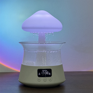 Tùy chỉnh độ ẩm trang trí nội thất khuếch tán tinh dầu Sản phẩm mới Trung Quốc bán buôn trẻ em ánh sáng ban đêm với mưa âm thanh - Product Image 1