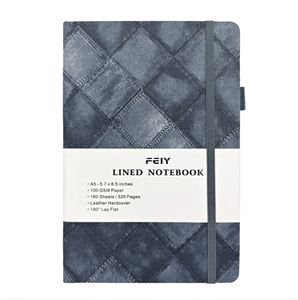 <span class=keywords><strong>Libreta</strong></span> de Negocios <span class=keywords><strong>A5</strong></span>, Mini Bloc de Notas con Encuadernación de Hojas Sueltas, Impresión UV, Páginas Gruesas con Líneas para Regalos Promocionales - Product Image 5